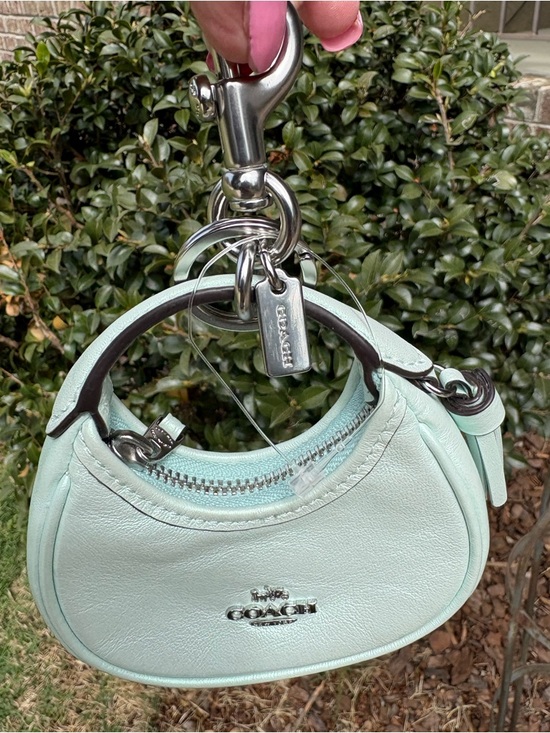 Accessories - Coach Mini Carmen Bag Charm Mint NWOT